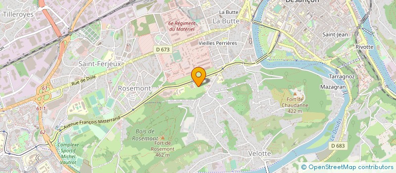 localisation de l'entreprise SAVEURS DU PAIN à BESANCON