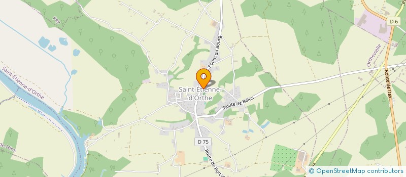 localisation de l'entreprise SAVEURS DU PAYS D'ORTHE  SAINT-ETIENNE-D'ORTHE