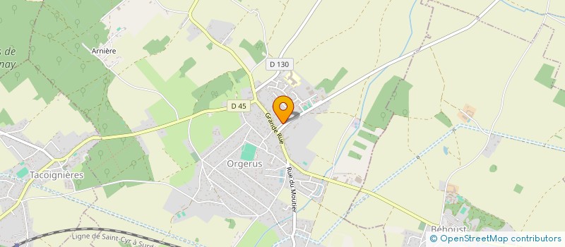 localisation de l'entreprise SAVEURS DU PORTUGAL  ORGERUS