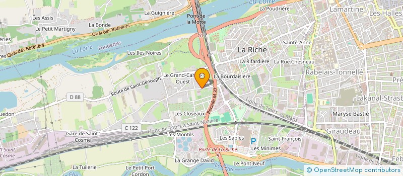 localisation de l'entreprise SAVEURS DU PORTUGAL  LA RICHE