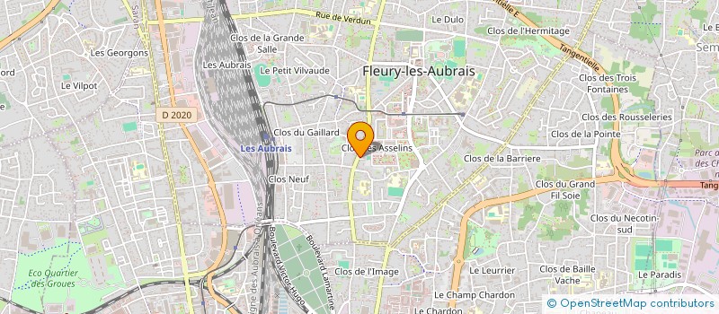 localisation de l'entreprise SAVEURS DU PORTUGAL à FLEURY-LES-AUBRAIS