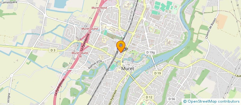 localisation de l'entreprise SAVEURS DU SUD PRIMEUR  MURET