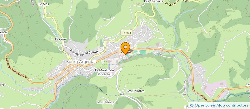 localisation de l'entreprise SAVEURS DU TERROIR - LES BONNES RECETTES à BURDIGNES