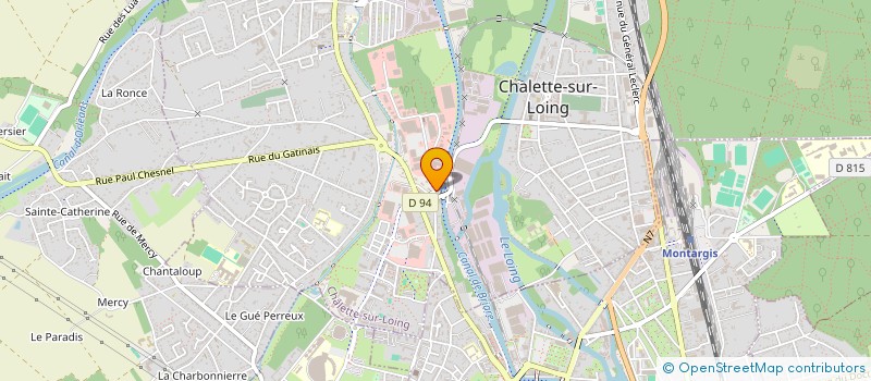 localisation de l'entreprise SAVEURS EN HERITAGE à CHALETTE-SUR-LOING