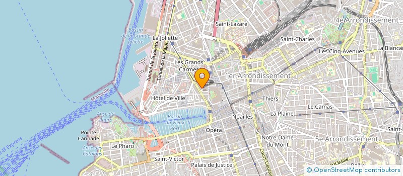 localisation de l'entreprise SAVEURS ET DECOUVERTES à MARSEILLE