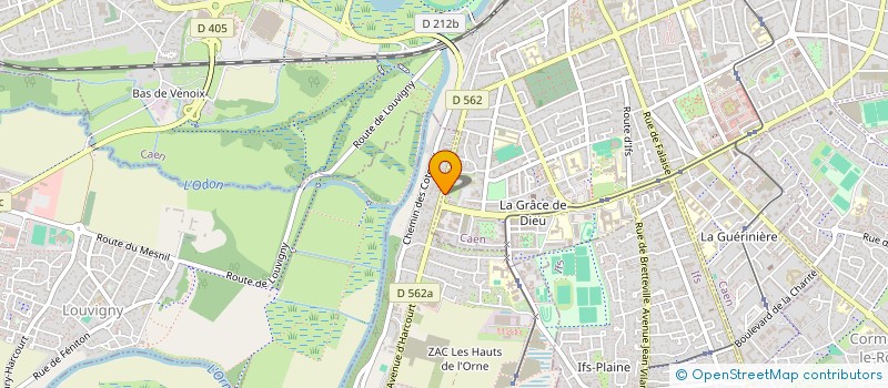 localisation de l'entreprise SAVEURS ET DELICES à CAEN