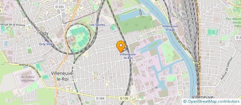 localisation de l'entreprise SAVEURS ET FROMAGES  VILLENEUVE-LE-ROI