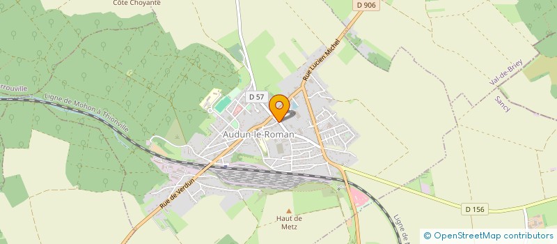 localisation de l'entreprise SAVEURS ET GOURMANDISES  AUDUN-LE-ROMAN