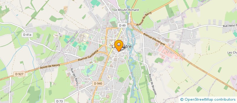 localisation de l'entreprise SAVEURS ET GOURMANDISES à BADECON-LE-PIN