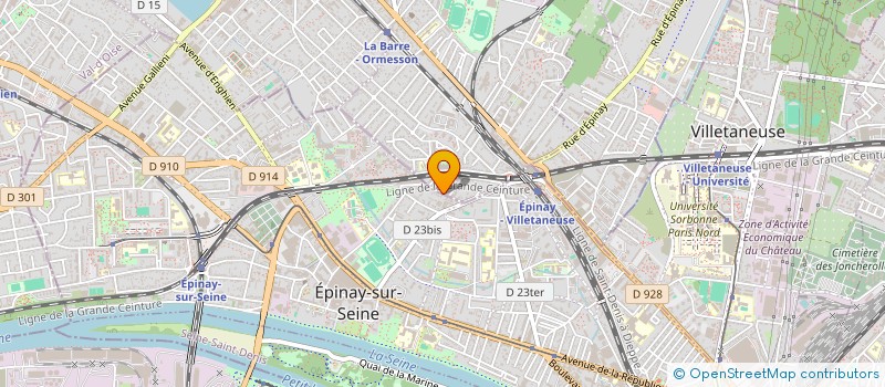 localisation de l'entreprise SAVEURS ET GOURMANDISES à EPINAY-SUR-SEINE