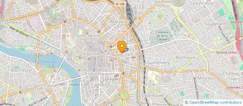 localisation de l'entreprise SAVEURS ET HARMONIE à TOULOUSE