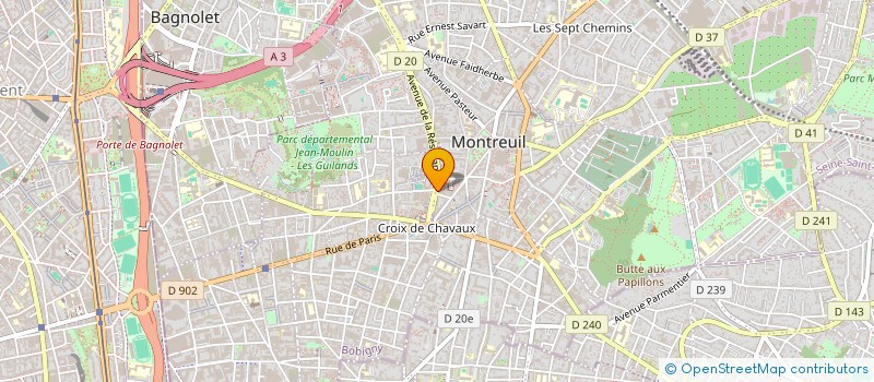 localisation de l'entreprise SAVEURS ET SAVOIR D'ANDALOUSIE à ROMAINVILLE