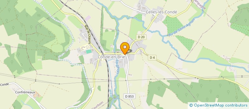 localisation de l'entreprise SAVEURS ET SENTEURS BY FJ  CONDE-EN-BRIE