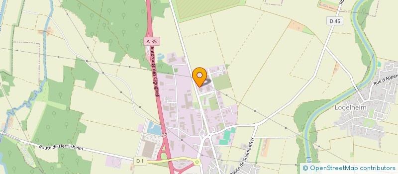 localisation de l'entreprise SAVEURS ET SERVICES COLMAR  SAINTE-CROIX-EN-PLAINE