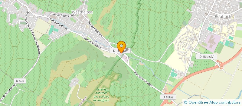 localisation de l'entreprise SAVEURS ET TERROIRS à WESTHALTEN