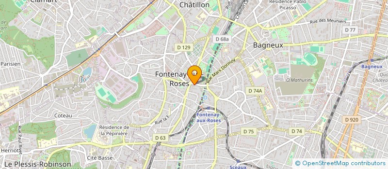 localisation de l'entreprise SAVEURS ET TRADITIONS à FONTENAY-AUX-ROSES