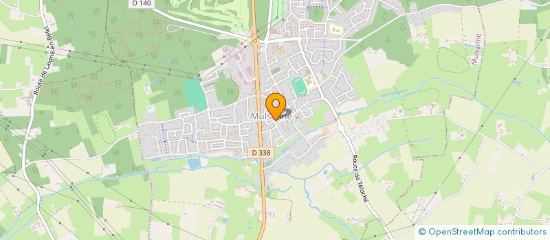 localisation de l'entreprise SAVEURS GOURMANDES  MULSANNE