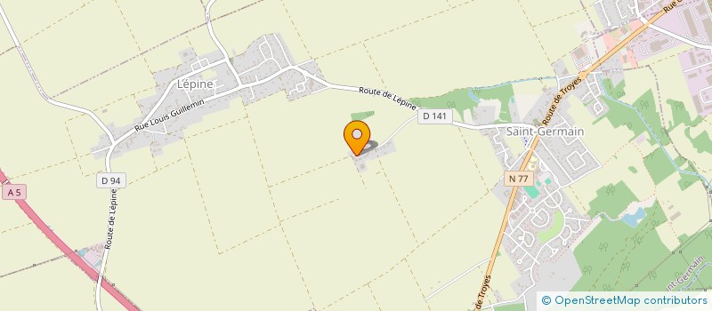 localisation de l'entreprise SAVEURS LEGUMES  SAINT-GERMAIN