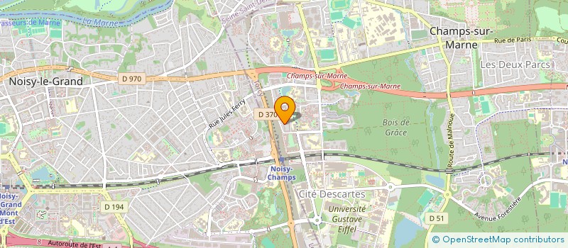 localisation de l'entreprise SAVEURS LUSITANES à CHAMPS-SUR-MARNE