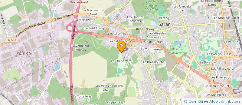 localisation de l'entreprise SAVEURS MATIC à SARAN