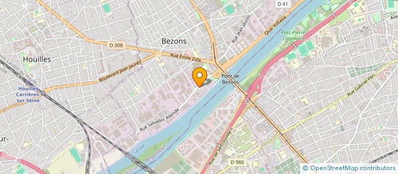 localisation de l'entreprise SAVEURS METISSEES à BEZONS