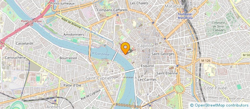 localisation de l'entreprise SAVEURS METISSES SARL à TOULOUSE