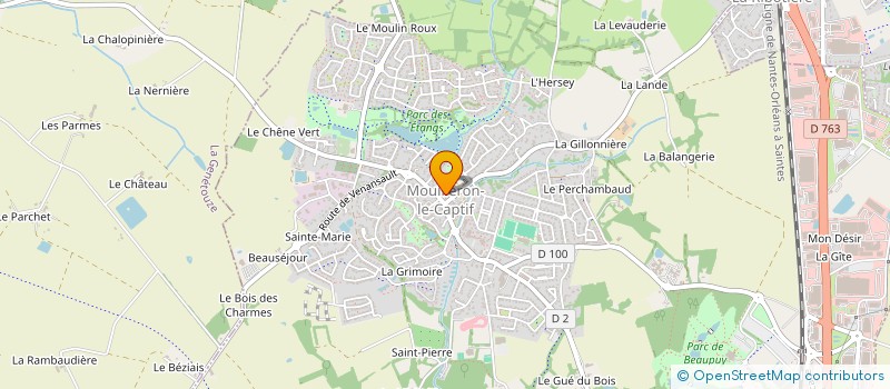 localisation de l'entreprise SAVEURS MOUILLERONNAISES à MOUILLERON-LE-CAPTIF