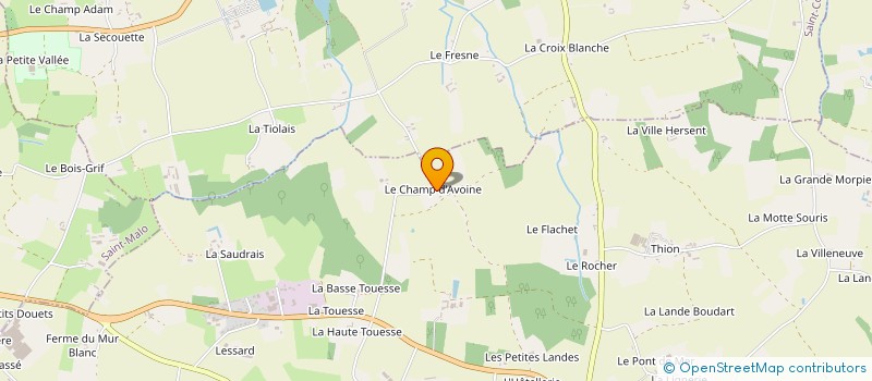 localisation de l'entreprise SAVEURS NOMADES à SAINT-MELOIR-DES-ONDES