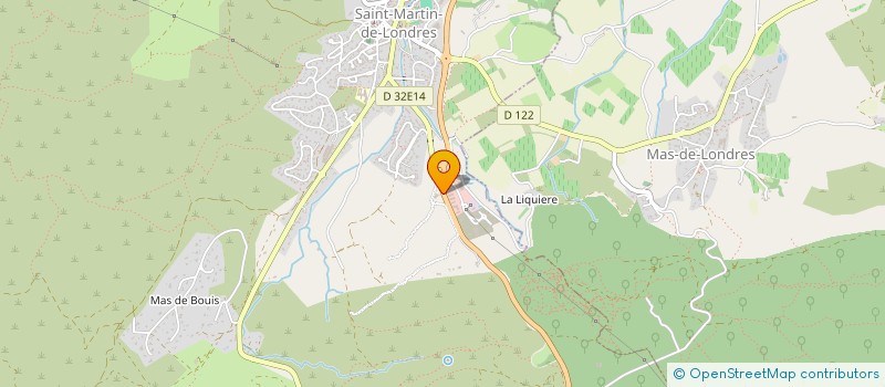 localisation de l'entreprise SAVEURS & PLAISIRS à SAINT-MARTIN-DE-LONDRES