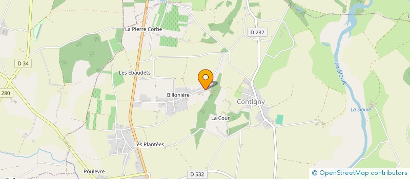 localisation de l'entreprise SAVEURS REGIONALES  CONTIGNY