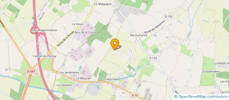 localisation de l'entreprise SAVEURS ROUGES à ALLONNES
