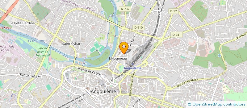 localisation de l'entreprise SAVEX à ANGOULEME