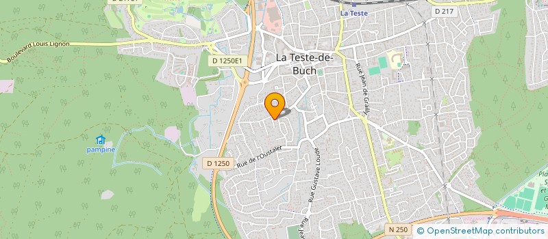 localisation de l'entreprise SAVI à LA TESTE-DE-BUCH