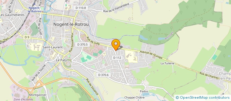 localisation de l'entreprise SAVI CHARBONNIERES à SOUANCE-AU-PERCHE
