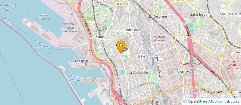 localisation de l'entreprise SAVI RESTAURATION à MARSEILLE