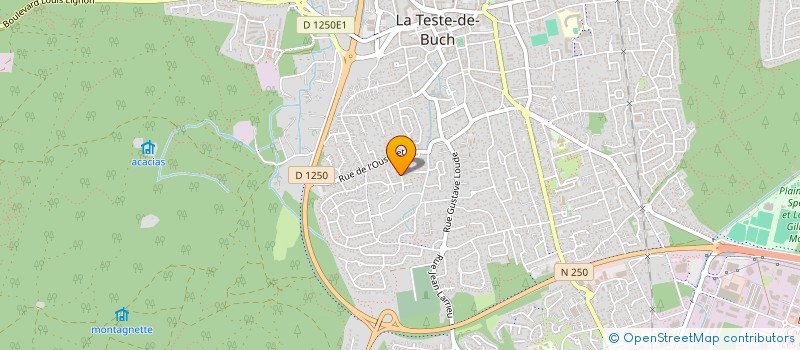 localisation de l'entreprise SAVIA33 à LA TESTE-DE-BUCH