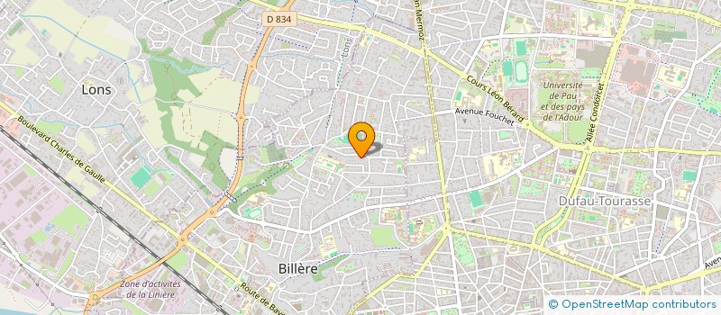 localisation de l'entreprise SAVIACONCIERGERIE  BILLERE