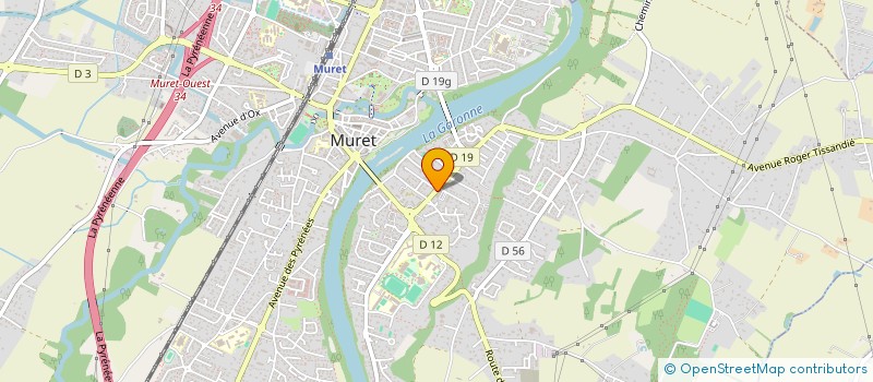 localisation de l'entreprise SAVIAL à MURET