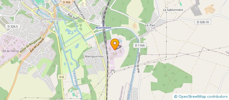 localisation de l'entreprise SAVIANE EXTENSION  MAINTENON