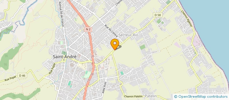localisation de l'entreprise SAVIBOIS à SAINT-ANDRE