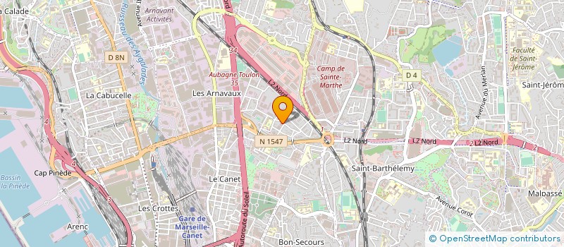 localisation de l'entreprise SAVIELLO FRUITS à MARSEILLE 14EME
