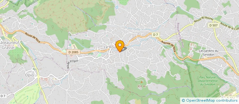 localisation de l'entreprise SAVIG  LE ROURET