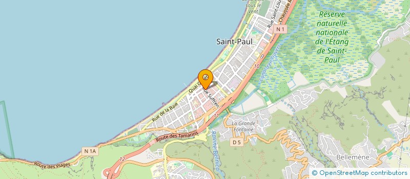 localisation de l'entreprise SAVIGNAN SARL à SAINT-PAUL