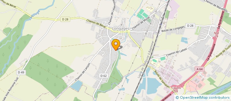 localisation de l'entreprise SAVIGNARGUE  LAVERNOSE LACASSE