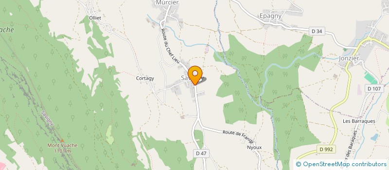 localisation de l'entreprise SAVIGNY A VENIR  SAVIGNY