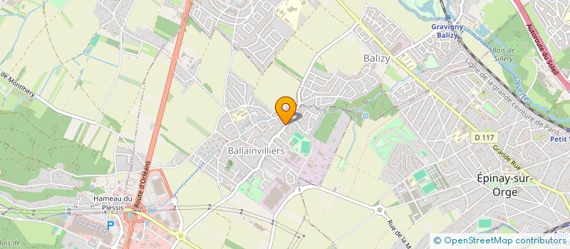 localisation de l'entreprise SAVIGNY CHAMBERLIN  CHAMPLAN