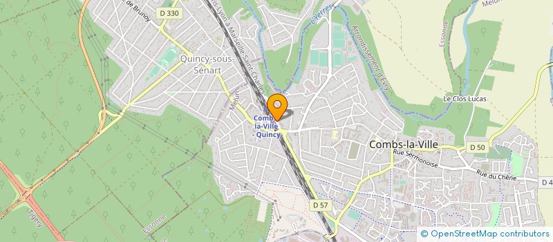 localisation de l'entreprise SAVIGNY EXO ALIMENTATION GENERAL AFRIQUE & ASIA  COMBS-LA-VILLE