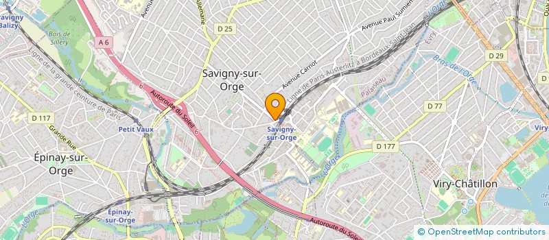 localisation de l'entreprise SAVIGNY EXOTIQUE à SAVIGNY-SUR-ORGE