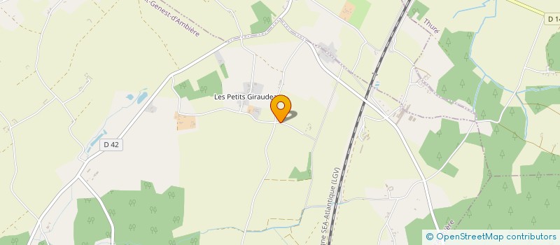 localisation de l'entreprise SAVIGNY LES LEGENDES  SAVIGNY-SOUS-FAYE