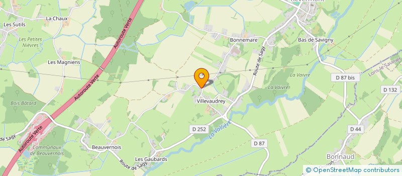 localisation de l'entreprise SAVIGNY REVIT  SAVIGNY-EN-REVERMONT